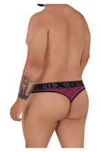 Load image into Gallery viewer, Xtremen 91100X Microfiber Mesh Thongs Color Red