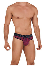 Load image into Gallery viewer, Xtremen 91100 Microfiber Mesh Thongs Color Red