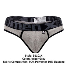 Load image into Gallery viewer, Xtremen 91101X Microfiber Thongs Color Jasper Gray