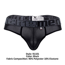 Load image into Gallery viewer, Xtremen 91101 Microfiber Thongs Color Black