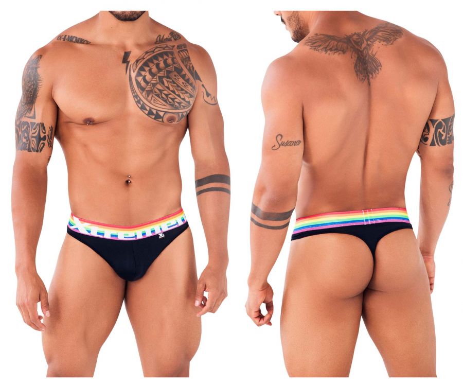 Xtremen 91106 Pride Thongs Color Black