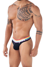 Load image into Gallery viewer, Xtremen 91106 Pride Thongs Color Black