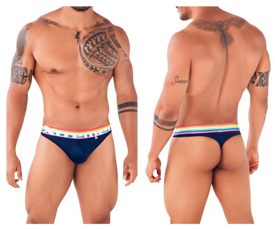 Xtremen 91106 Pride Thongs Color Navy