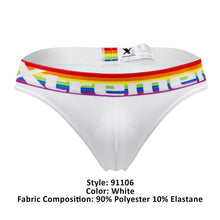 Load image into Gallery viewer, Xtremen 91106 Pride Thongs Color White