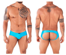 Load image into Gallery viewer, Xtremen 91111 Super Shine Jockstrap Color Turquoise