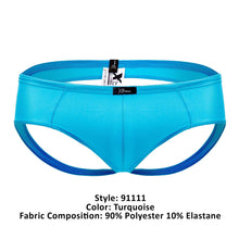 Load image into Gallery viewer, Xtremen 91111 Super Shine Jockstrap Color Turquoise