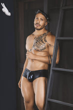 Load image into Gallery viewer, Xtremen 91115 Metallic Briefs Color Black