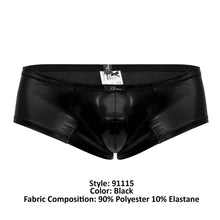 Load image into Gallery viewer, Xtremen 91115 Metallic Briefs Color Black