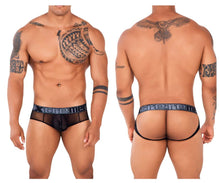 Load image into Gallery viewer, Xtremen 91124 Lace Jockstrap Color Black