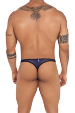 Load image into Gallery viewer, Xtremen 91126 Mesh Thongs Color Dark Blue