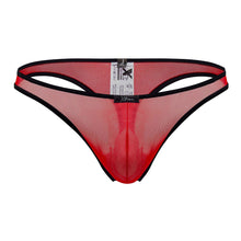 Load image into Gallery viewer, Xtremen 91126 Mesh Thongs Color Red