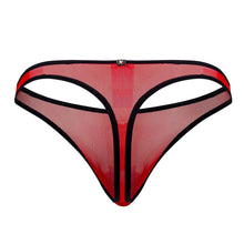 Load image into Gallery viewer, Xtremen 91126 Mesh Thongs Color Red