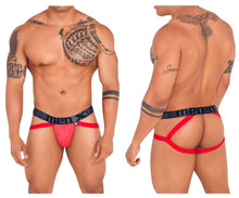 Load image into Gallery viewer, Xtremen 91128 Snake print Jockstrap Color Red