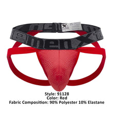 Load image into Gallery viewer, Xtremen 91128 Snake print Jockstrap Color Red