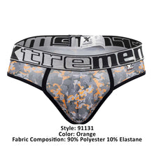 Load image into Gallery viewer, Xtremen 91131 Printed Thongs Color Orange