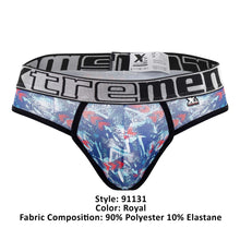 Load image into Gallery viewer, Xtremen 91131 Printed Thongs Color Royal