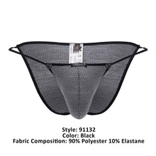 Load image into Gallery viewer, Xtremen 91132 Mesh Bikini Color Black