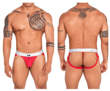 Load image into Gallery viewer, Xtremen 91134 Mesh Jockstrap Color Red