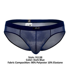 Load image into Gallery viewer, Xtremen 91138 Mesh Briefs Color Dark Blue