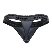 Load image into Gallery viewer, Xtremen 91141 Ultra-soft Thongs Color Dark Gray