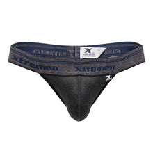 Load image into Gallery viewer, Xtremen 91141 Ultra-soft Thongs Color Gray Cross