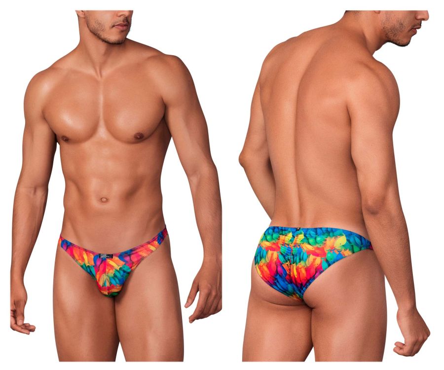 Xtremen 91145 Printed Microfiber Bikini Color Rainbow Fish