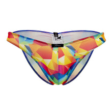 Load image into Gallery viewer, Xtremen 91145 Printed Microfiber Bikini Color Rainbow Prism