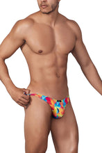 Load image into Gallery viewer, Xtremen 91145 Printed Microfiber Bikini Color Rainbow Prism