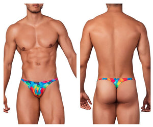 Xtremen 91146 Printed Microfiber Thongs Color Rainbow Fish