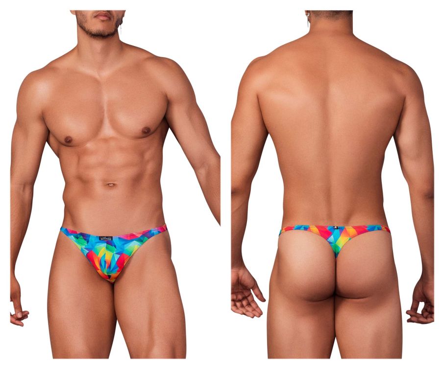 Xtremen 91146 Printed Microfiber Thongs Color Rainbow Fish