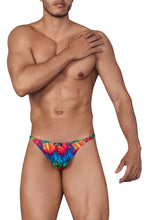 Load image into Gallery viewer, Xtremen 91146 Printed Microfiber Thongs Color Rainbow Prism