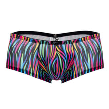 Load image into Gallery viewer, Xtremen 91147 Printed Microfiber Trunks Color Disco Zebra