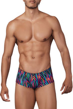 Load image into Gallery viewer, Xtremen 91147 Printed Microfiber Trunks Color Disco Zebra