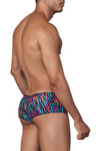 Load image into Gallery viewer, Xtremen 91147 Printed Microfiber Trunks Color Disco Zebra