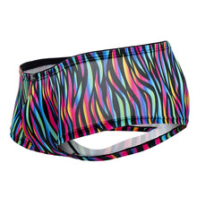 Load image into Gallery viewer, Xtremen 91147 Printed Microfiber Trunks Color Disco Zebra