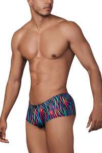 Xtremen 91147 Printed Microfiber Trunks Color Disco Zebra