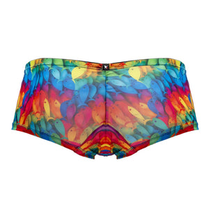 Xtremen 91147 Printed Microfiber Trunks Color Rainbow Fish