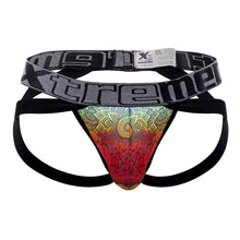 Load image into Gallery viewer, Xtremen 91148 Printed Microfiber Jockstrap Color Mandala