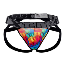 Load image into Gallery viewer, Xtremen 91148 Printed Microfiber Jockstrap Color Rainbow Fish