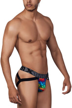 Load image into Gallery viewer, Xtremen 91148 Printed Microfiber Jockstrap Color Rainbow Fish