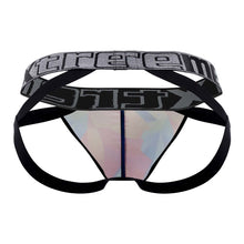 Load image into Gallery viewer, Xtremen 91148 Printed Microfiber Jockstrap Color Rainbow Prism