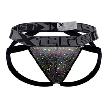 Load image into Gallery viewer, Xtremen 91148 Printed Microfiber Jockstrap Color Smiley Face