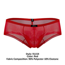 Load image into Gallery viewer, Xtremen 91154 Tulle mesh Trunks Color Red