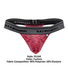 Load image into Gallery viewer, Xtremen 91164 Mini Thongs Color Fuchsia