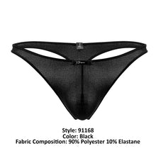 Load image into Gallery viewer, Xtremen 91168 Durazno Thongs Color Black