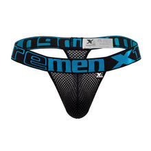 Load image into Gallery viewer, Xtremen 91184 Mesh Thongs Color Black