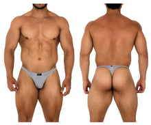 Load image into Gallery viewer, Xtremen 91185 Mesh Thongs Color Gray