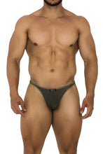 Load image into Gallery viewer, Xtremen 91189 Tulle Mesh Thongs Color Green