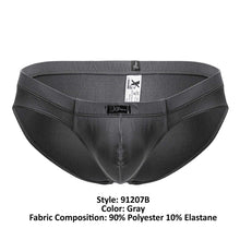 Load image into Gallery viewer, Xtremen 91207B Microfiber Briefs Color Gray